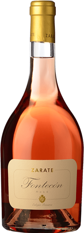 28,95 € Бесплатная доставка | Розовое вино Zárate Fontecón Rosé D.O. Rías Baixas Галисия Испания Caíño Black, Espadeiro, Albariño бутылка 75 cl