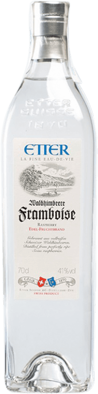67,95 € Free Shipping | Spirits Etter Söehne Framboise Switzerland Bottle 70 cl