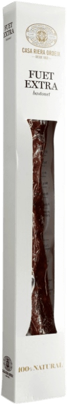 6,95 € Envio grátis | Enchidos Riera Ordeix Fuet Extra Espanha