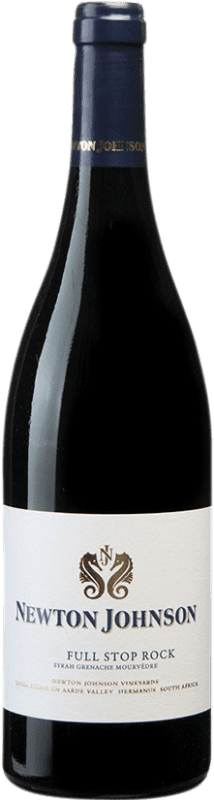 19,95 € Бесплатная доставка | Красное вино Newton Johnson Full Stop Rock Blend I.G. Swartland Swartland Южная Африка Syrah, Grenache, Mourvèdre бутылка 75 cl
