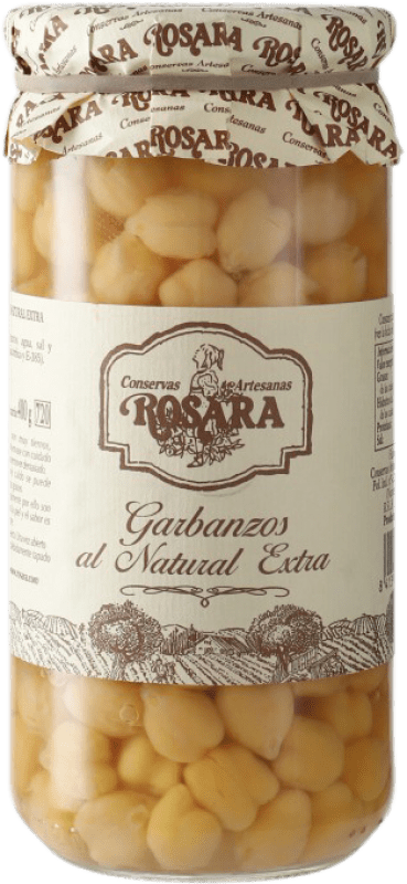 3,95 € Envio grátis | Conservas Vegetais Rosara Garbanzo Natural Espanha