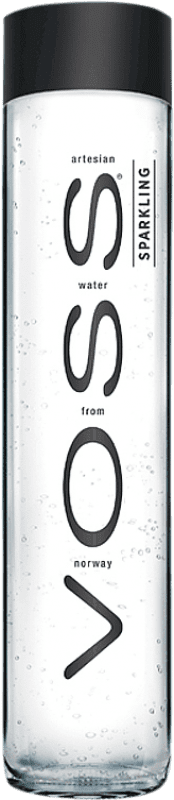 3,95 € 免费送货 | 水 VOSS Water Frizzante — 微起泡, Mineral Natural — 天然矿物 挪威 半瓶装 37 cl
