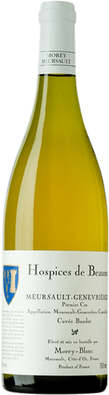 243,95 € Envoi gratuit | Vin Blanc Marc Morey Hospices de Beaune Baudot Genevrières Cuvée A.O.C. Meursault Bourgogne France Chardonnay Bouteille 75 cl