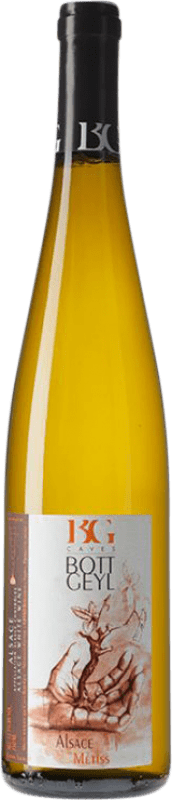 12,95 € Бесплатная доставка | Белое вино Domaine Bott-Geyl Gentil Métiss A.O.C. Alsace Эльзас Франция бутылка 75 cl