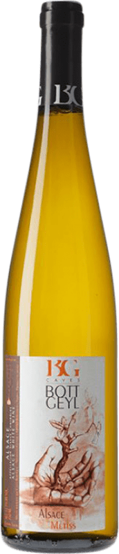 17,95 € Kostenloser Versand | Weißwein Domaine Bott-Geyl Gentil Métiss A.O.C. Alsace Elsass Frankreich Flasche 75 cl