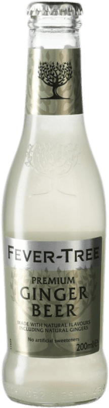 2,95 € Envio grátis | Refrescos e Mixers Fever-Tree Ginger Beer Reino Unido Garrafa Pequena 20 cl