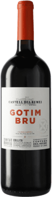 18,95 € Free Shipping | Red wine Castell del Remei Gotim Bru D.O. Costers del Segre Spain Tempranillo, Merlot, Grenache, Cabernet Sauvignon Magnum Bottle 1,5 L