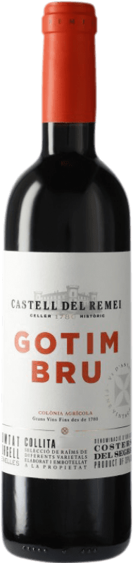 8,95 € Envio grátis | Vinho Tinto Castell del Remei Gotim Bru D.O. Costers del Segre Espanha Tempranillo, Merlot, Garnacha — Grenache, Cabernet Sauvignon Garrafa Medium 50 cl