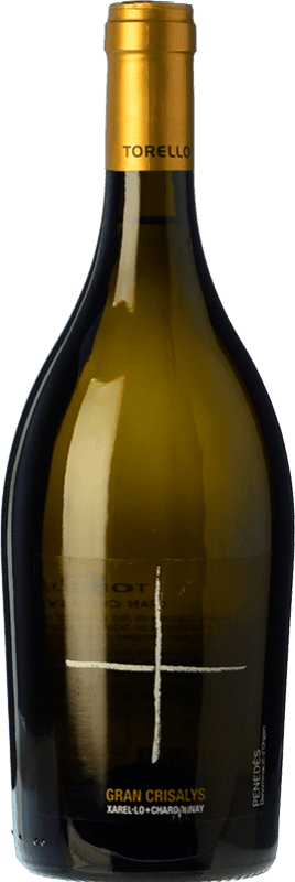 22,95 € Spedizione Gratuita | Vino bianco Torelló Gran Crisalys Crianza D.O. Penedès Catalogna Spagna Xarel·lo Bottiglia 75 cl