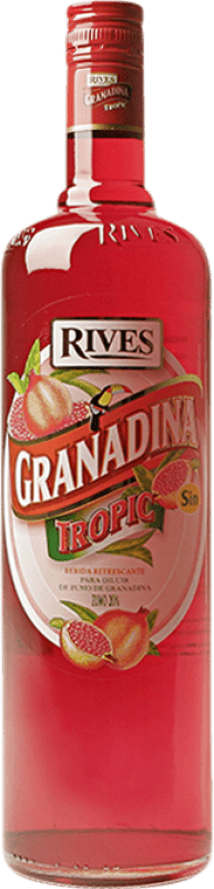8,95 € Envio grátis | Licores Rives Andaluzia Espanha 1 L Granadina — Grenadine Sem Álcool