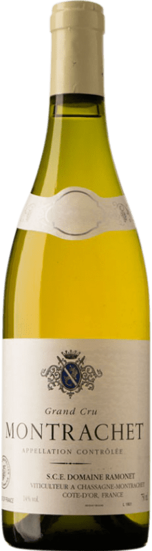 1 828,95 € Бесплатная доставка | Белое вино Jean-Claude Ramonet Grand Cru 1998 A.O.C. Montrachet Бургундия Франция Chardonnay бутылка 75 cl