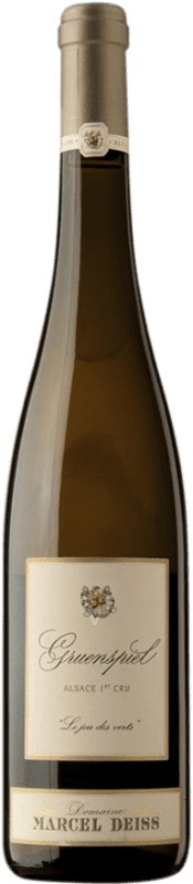 44,95 € Free Shipping | White wine Marcel Deiss Gruenspiel A.O.C. Alsace Alsace France Pinot Black, Gewürztraminer, Riesling Bottle 75 cl