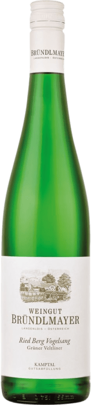23,95 € Бесплатная доставка | Белое вино Bründlmayer Grüner Veltliner Berg Vogelsang I.G. Kamptal Кампталь Австрия бутылка 75 cl