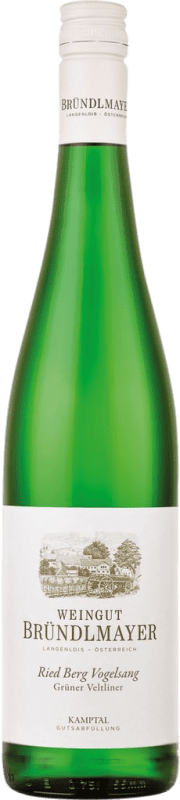 27,95 € Envio grátis | Vinho branco Bründlmayer Grüner Veltliner Berg Vogelsang I.G. Kamptal Kamptal Áustria Garrafa 75 cl