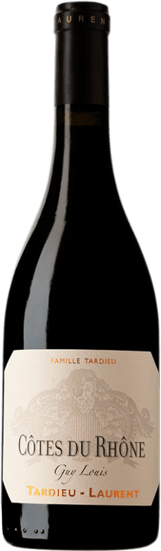 24,95 € Free Shipping | Red wine Tardieu-Laurent Guy-Louis A.O.C. Côtes du Rhône France Syrah, Grenache, Mourvèdre Bottle 75 cl