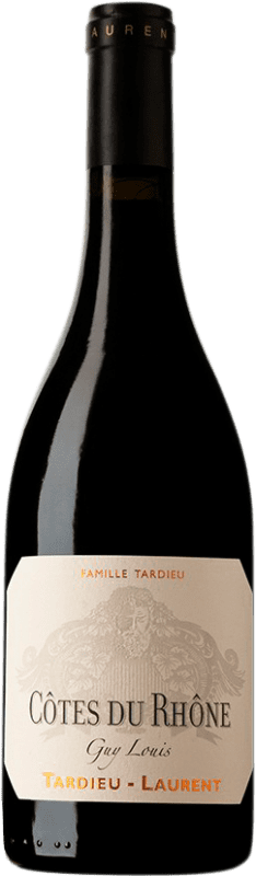 29,95 € Spedizione Gratuita | Vino Rosso Tardieu-Laurent Guy Louis A.O.C. Côtes du Rhône Francia Syrah, Garnacha — Grenache, Mourvèdre Bottiglia 75 cl