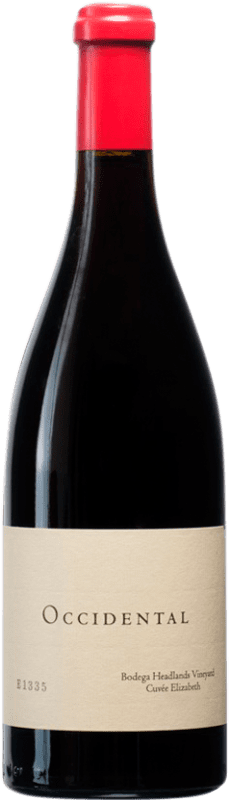 159,95 € Free Shipping | Red wine Occidental-Kistler Headlands Cuvée Elizabeth I.G. Sonoma Coast California United States Pinot Black Bottle 75 cl