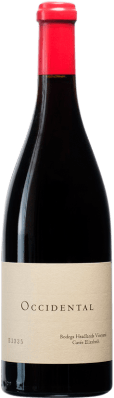 167,95 € Free Shipping | Red wine Occidental-Kistler Headlands Cuvée Elizabeth I.G. Sonoma Coast California United States Pinot Black Bottle 75 cl