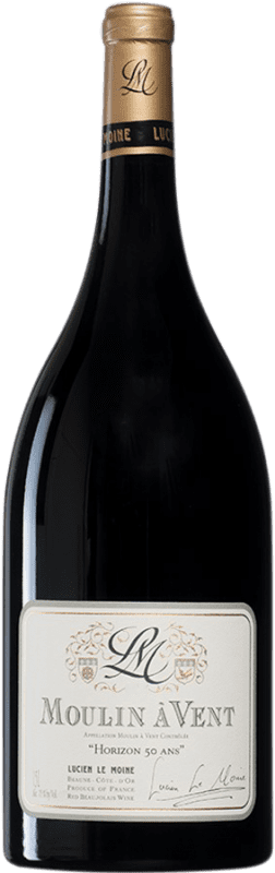 259,95 € Free Shipping | Red wine Lucien Le Moine Horizon 50 Ans A.O.C. Moulin à Vent Burgundy France Gamay Magnum Bottle 1,5 L