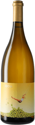 29,95 € Envío gratis | Vino blanco Ca N'Estruc Idoia Blanc D.O. Catalunya Cataluña España Garnacha Blanca, Macabeo, Xarel·lo, Chardonnay Botella Magnum 1,5 L