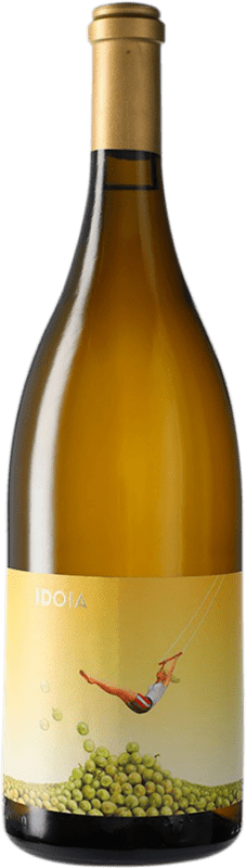 29,95 € Spedizione Gratuita | Vino bianco Ca N'Estruc Idoia Blanc D.O. Catalunya Catalogna Spagna Grenache Bianca, Macabeo, Xarel·lo, Chardonnay Bottiglia Magnum 1,5 L