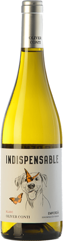 8,95 € Spedizione Gratuita | Vino bianco Oliver Conti Indispensable Blanc D.O. Empordà Catalogna Spagna Bottiglia 75 cl