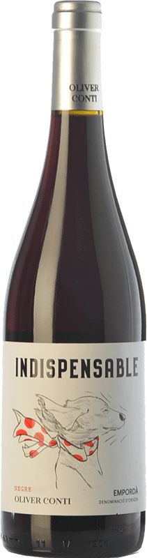 7,95 € Free Shipping | Red wine Oliver Conti Indispensable Negre D.O. Empordà Catalonia Spain Bottle 75 cl
