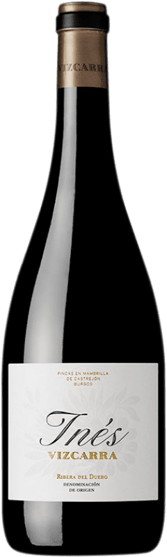 81,95 € Free Shipping | Red wine Vizcarra Inés Aged D.O. Ribera del Duero Castilla y León Spain Tempranillo, Merlot Bottle 75 cl