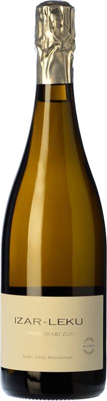 41,95 € Бесплатная доставка | Белое игристое вино Artadi Izar-Leku D.O. Getariako Txakolina Страна Басков Испания Hondarribi Zuri Бутылка 75 cl