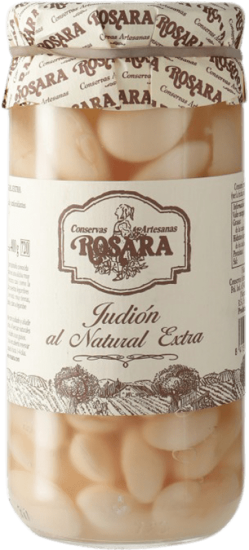 6,95 € Envio grátis | Conservas Vegetales Rosara Judión al Natural Extra Espanha