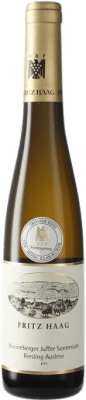 325,95 € Spedizione Gratuita | Vino bianco Fritz Haag Juffer Sonnenuhr Auslese Lange Goldkapsel Q.b.A. Mosel Germania Riesling Mezza Bottiglia 37 cl