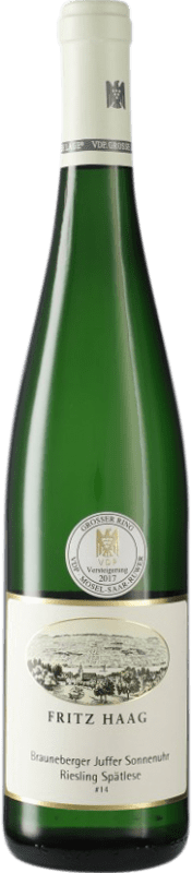 113,95 € Spedizione Gratuita | Vino bianco Fritz Haag Juffer Sonnenuhr Spätlese Q.b.A. Mosel Germania Bottiglia 75 cl