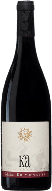 44,95 € Spedizione Gratuita | Vino rosso Marc Kreydenweiss Ka Rouge A.O.C. Côtes du Rhône Francia Carignan Bottiglia 75 cl