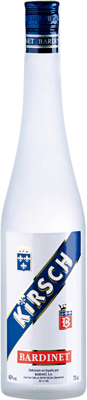 16,95 € Envio grátis | Licores Bardinet Kirsch Espanha Garrafa 70 cl