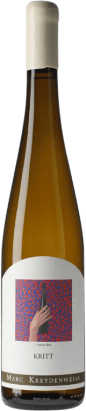 22,95 € Бесплатная доставка | Белое вино Marc Kreydenweiss Kritt A.O.C. Alsace Эльзас Франция Pinot White Органический бутылка 75 cl