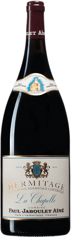 537,95 € Kostenloser Versand | Rotwein Paul Jaboulet Aîné La Chapelle A.O.C. Hermitage Frankreich Syrah Magnum-Flasche 1,5 L