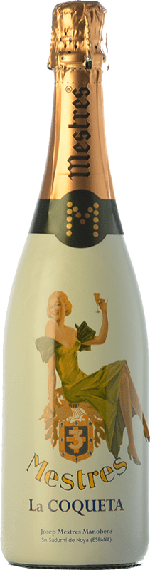 18,95 € Envío gratis | Espumoso Blanco Mestres La Coqueta Semiseco Especial Reserva D.O. Cava España Macabeo, Xarel·lo, Parellada 75 cl