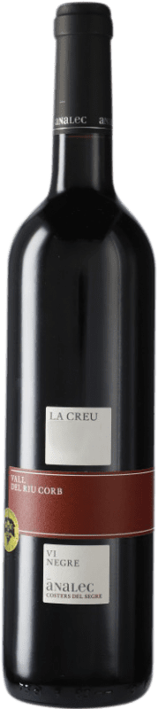 8,95 € Spedizione Gratuita | Vino rosso Analec La Creu Negre D.O. Costers del Segre Spagna Bottiglia 75 cl