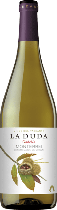 14,95 € Envio grátis | Vinho branco El Paseante La Duda D.O. Monterrei Espanha Godello Garrafa 75 cl