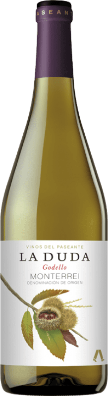 15,95 € Бесплатная доставка | Белое вино El Paseante La Duda D.O. Monterrei Испания Godello — Годельо Бутылка 75 cl