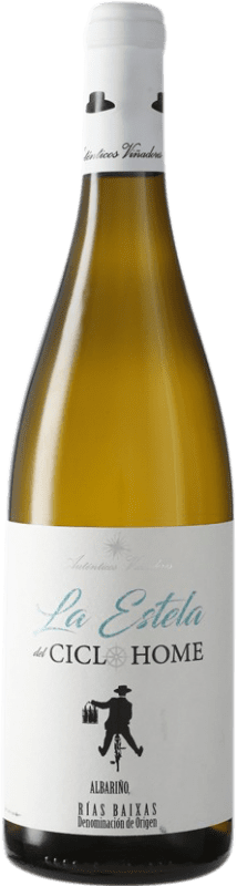 19,95 € Envoi gratuit | Vin Blanc Auténticos Viñadores La Estela del Ciclohome D.O. Rías Baixas Galice Espagne Albariño — Albarinho Bouteille 75 cl