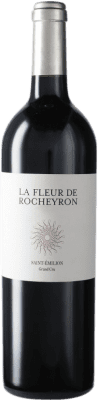 49,95 € Envio grátis | Vinho tinto Château Rocheyron La Fleur de Rocheyron A.O.C. Saint-Émilion Bordeaux França Merlot Garrafa 75 cl