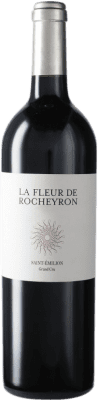 52,95 € 免费送货 | 红酒 Château Rocheyron La Fleur de Rocheyron A.O.C. Saint-Émilion 波尔多 法国 Merlot 瓶子 75 cl