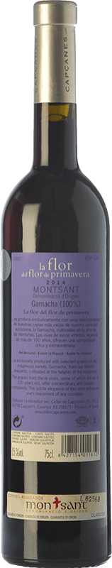 52,95 € Free Shipping | Red wine Capçanes La Flor del Flor Vinyes Velles D.O. Montsant Spain Grenache Tintorera Bottle 75 cl