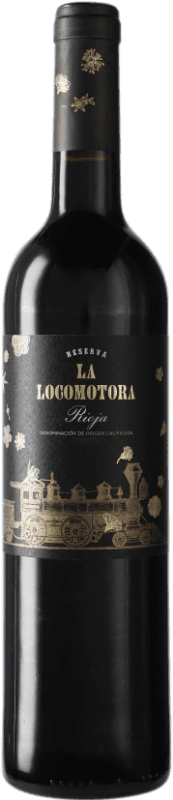 16,95 € Free Shipping | Red wine Uvas Felices La Locomotora Reserva D.O.Ca. Rioja Spain Tempranillo Bottle 75 cl