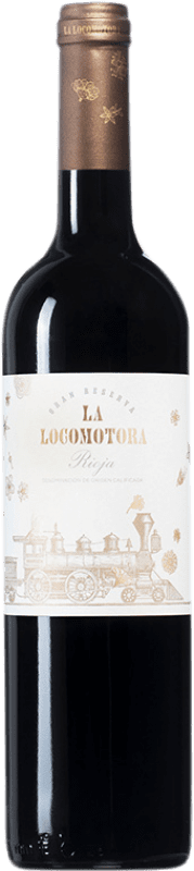39,95 € Бесплатная доставка | Красное вино Uvas Felices La Locomotora Гранд Резерв D.O.Ca. Rioja Испания Tempranillo бутылка 75 cl