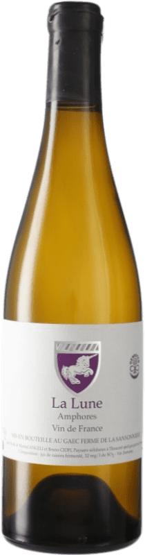 36,95 € Envoi gratuit | Vin blanc Mark Angeli La Lune Amphora Loire France Chenin Blanc Bouteille 75 cl