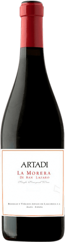 129,95 € Envío gratis | Vino tinto Artadi La Morera de San Lázaro D.O. Navarra Navarra España Tempranillo Ecológico Botella 75 cl