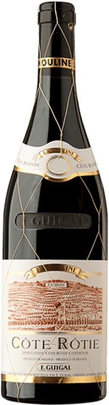 352,95 € Envío gratis | Vino tinto E. Guigal La Mouline A.O.C. Côte-Rôtie Francia Syrah, Viognier Botella 75 cl