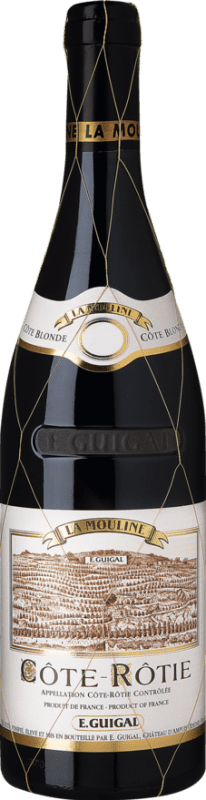 504,95 € Spedizione Gratuita | Vino Rosso Domaine E. Guigal La Mouline Riserva A.O.C. Côte-Rôtie Rhône Francia Syrah, Viognier Bottiglia 75 cl